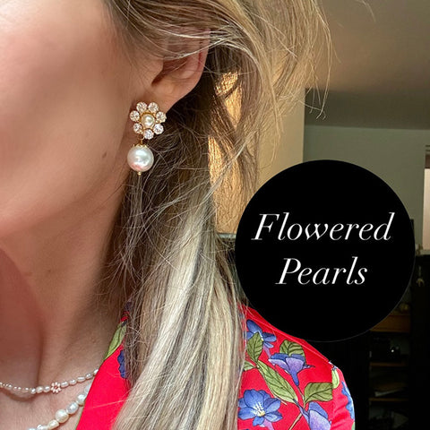 flowered pearls
